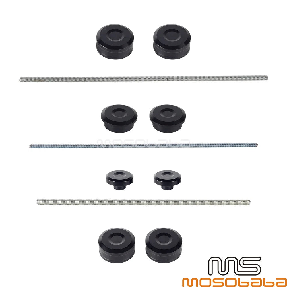 Black Axle Nut Covers for Harley Sportster S RH1250S (2021-2023)