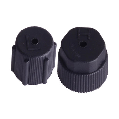 10Pcs R134a AC Schrader Valve Core Caps for Air Conditioner