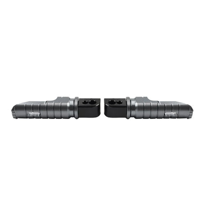 Rear Footrest Pegs for Suzuki V-Strom 650 DL650 GSXS1000 Gray (2018-2024)