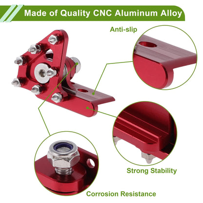 Motorcycle Foot Pegs for Honda CRF50 Footrests Red (2004-2023)