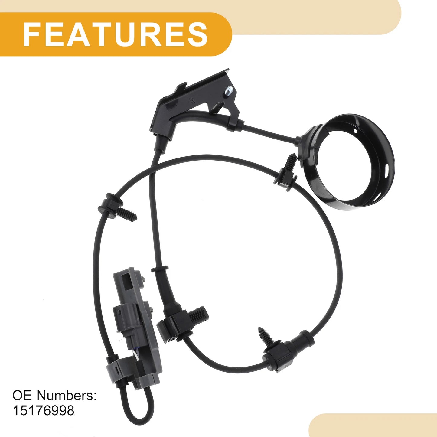 ABS Wheel Speed Sensor for Chevrolet Colorado 2004-2008 4WD