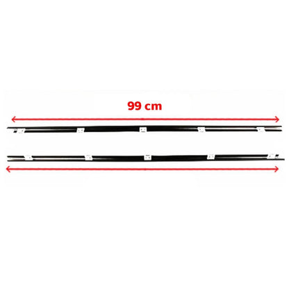 Outer Weatherstrip Door Belt L+R Fits Honda Civic EG EJ EH 3Dr Hatchback 1992-95