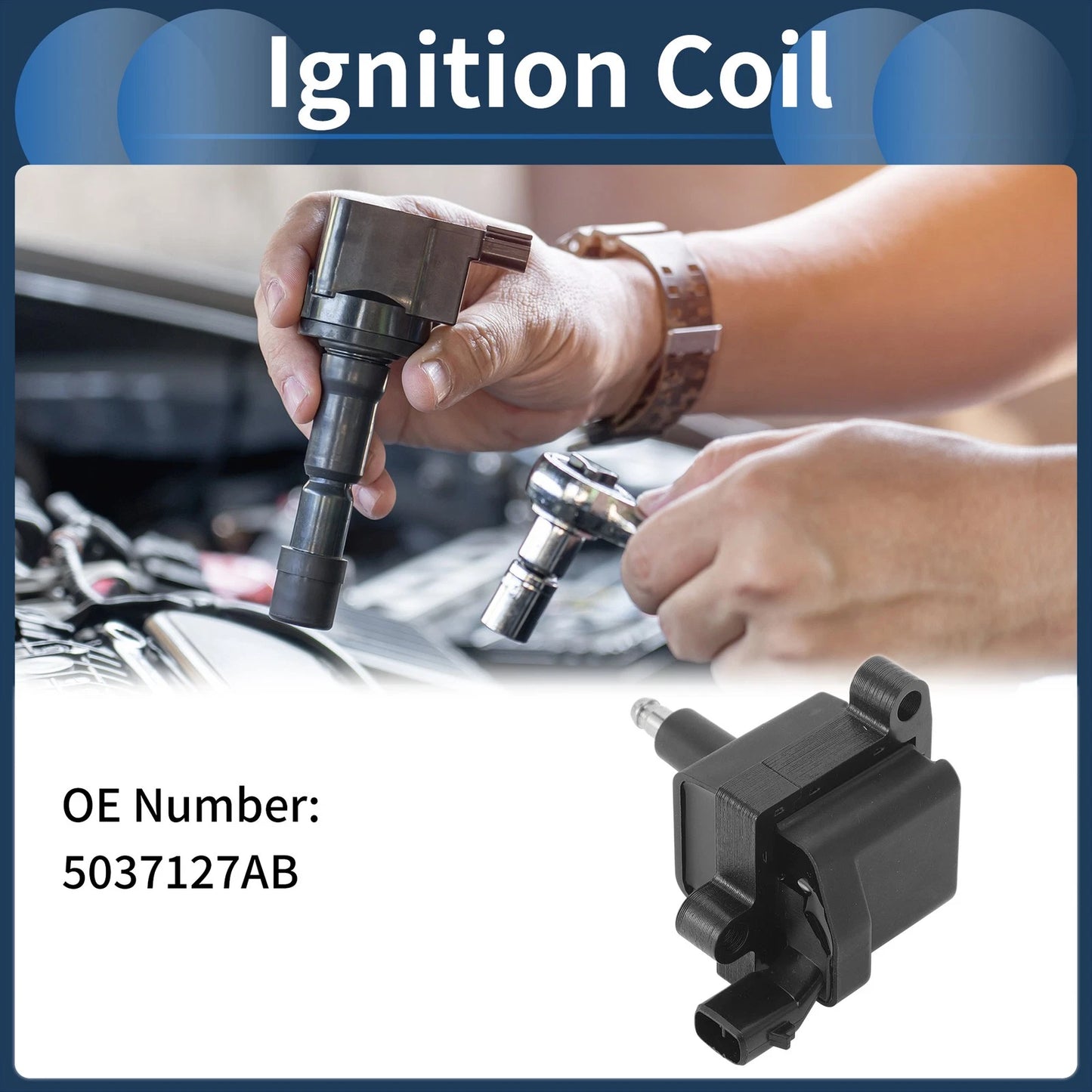 Ignition Coil Pack 8.4L V10 for Dodge Viper (2008-2017)