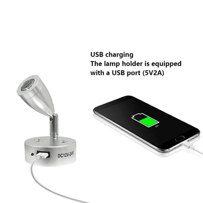 12V Warm Light for Boats/Campervans/Caravans - 3200K LED Lighting