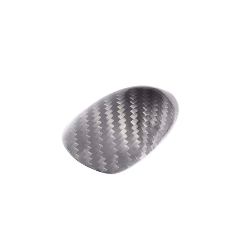 Real Carbon Fiber Gear Shift Head Knob Cover Trim Fit For Cadillac ATS XTS