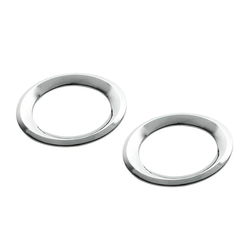 Chrome Fog Light Bezel Trim Ring for Jeep Renegade (2019-2020)