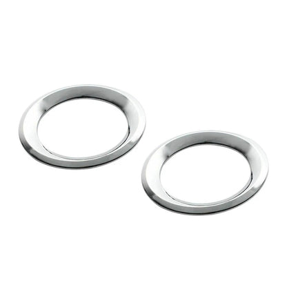 Chrome Fog Light Bezel Trim Ring for Jeep Renegade (2019-2020)