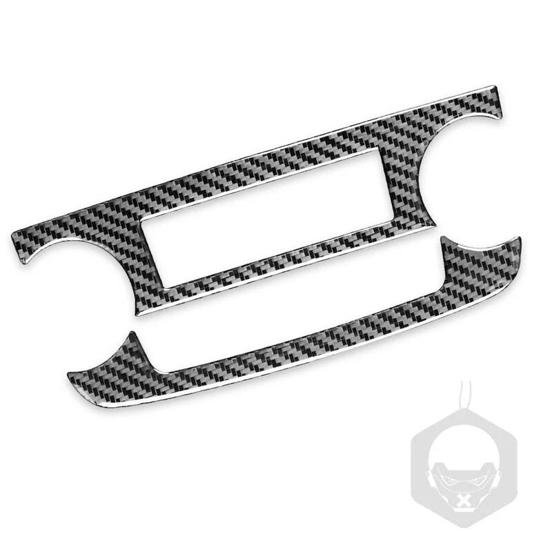 19Pcs Carbon Fiber Interior Dashboard Kit Set Trim Cover For CR-V CRV 2007-2011
