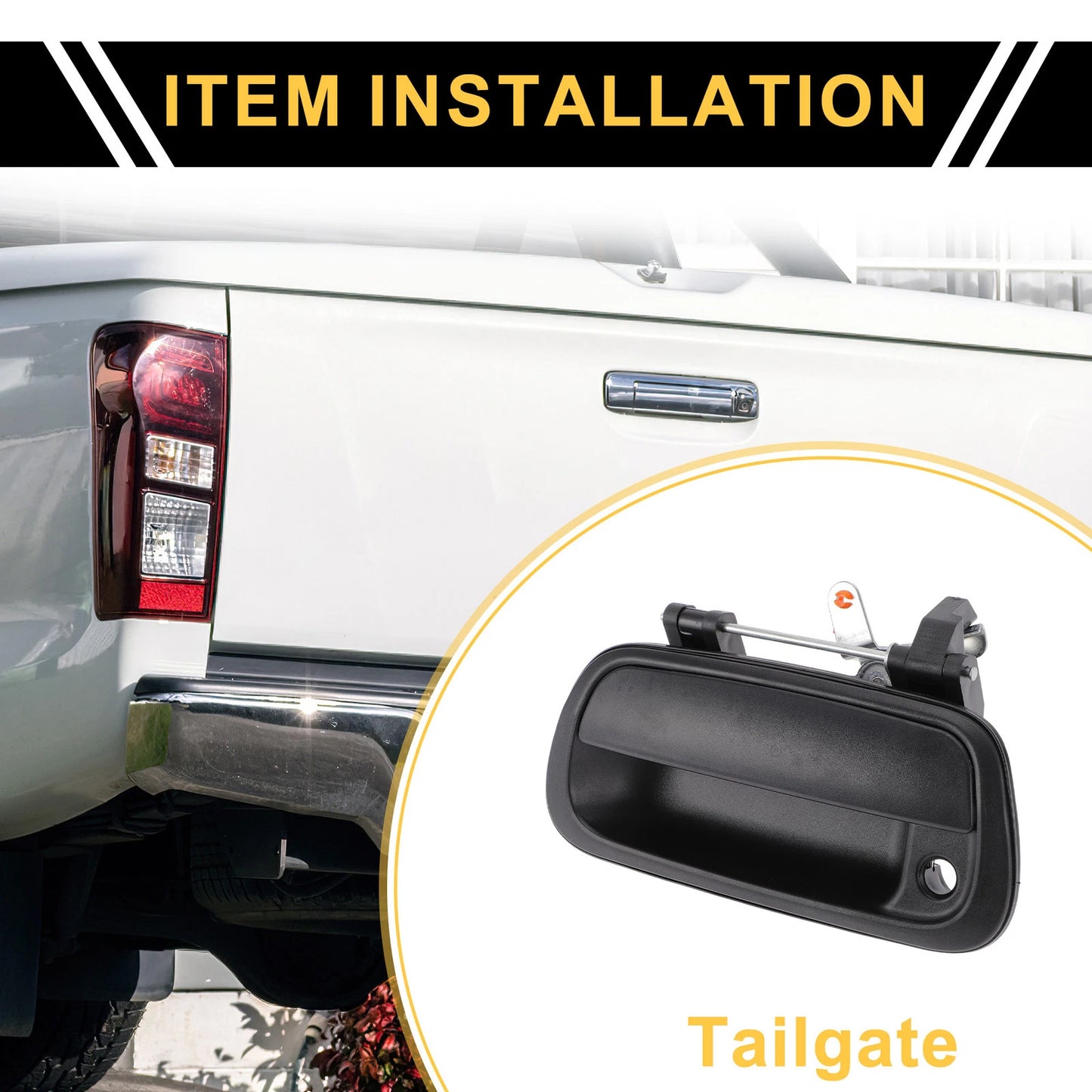Liftgate Latch Tailgate Handle for Toyota Tundra (2007-2021)