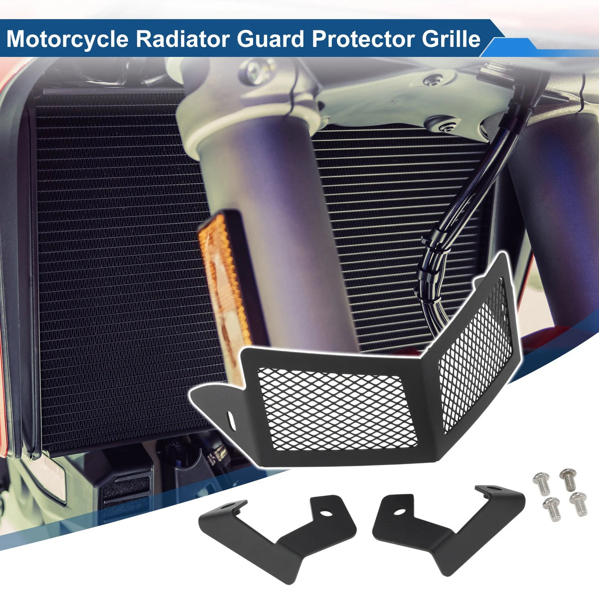 Radiator Grille Aluminum Alloy for BMW K1600GTL (2016 - 2017) 1 Set