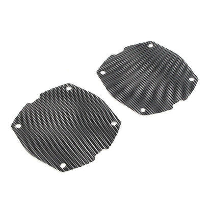 Black Thin Mesh Speaker Grilles for Harley FLH FLHX (1998-2013)