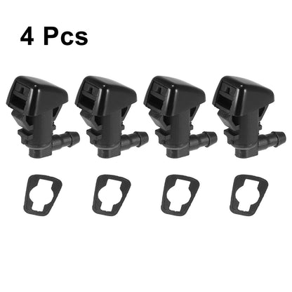 4 x Front Windshield Washer Nozzles for Jeep Grand Cherokee (2011-2017)