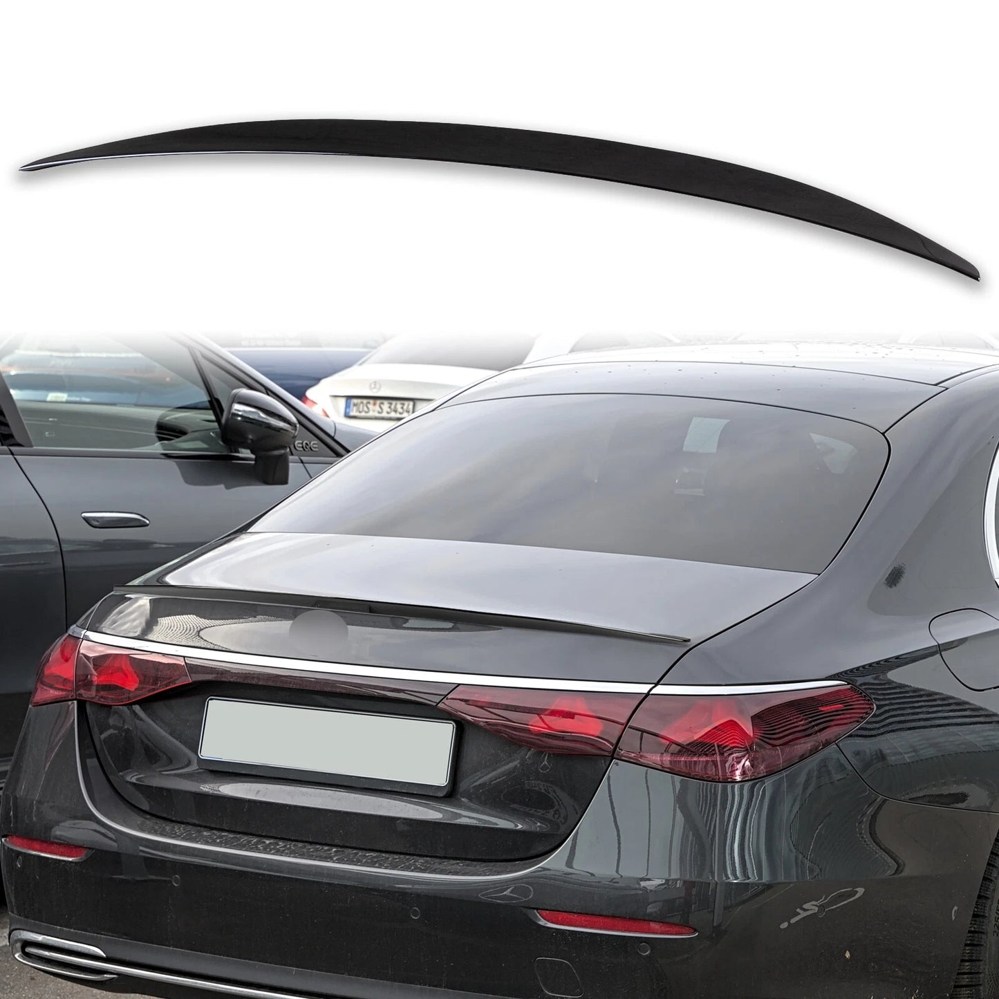 ABS Boot Spoiler for Mercedes Benz E-Class (2023-2023)