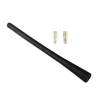 8" Universal Aerial Antenna for Car AM/FM Radio Short Stubby Rubber Black