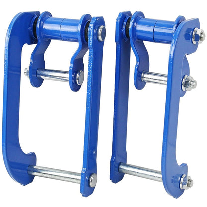 2 x Rear Leaf Spring Extended 2" Shackles for Isuzu D-Max (2021-Present)