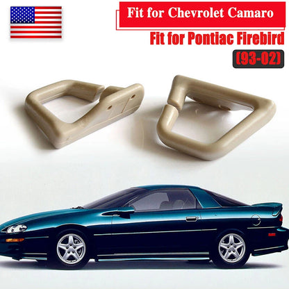 Ebony Seat Belt Shoulder Guides for 1993-2002 Camaro Firebird Convertible (1993-2002)