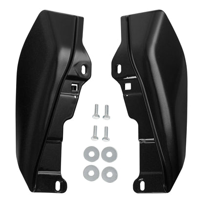 Mid Frame Air Deflectors for Harley Touring Street Glide (2009-2023) Black