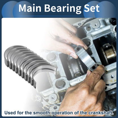 Main Bearing Set for Mercedes-Benz C200 (2003-2014) - 10 Pcs