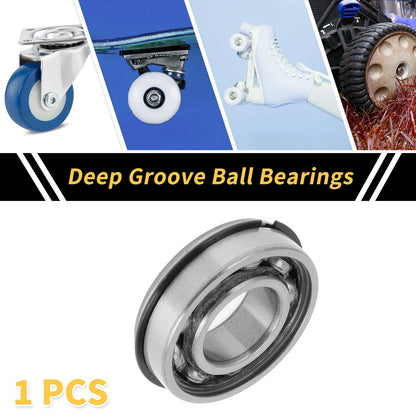 6002NR 1Pc Deep Groove Ball Bearings P5 15x32x9mm for Scooter Skateboard Wheel