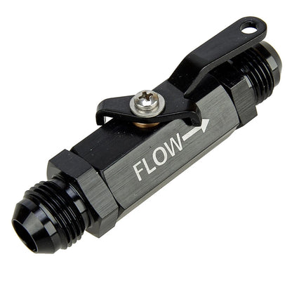 AN8 Fuel Filter with Shut Off Valve for Universal Car Models
