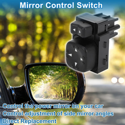 Car Mirror Switch for Cadillac Escalade EXT & Chevrolet Silverado 1500 Plastic