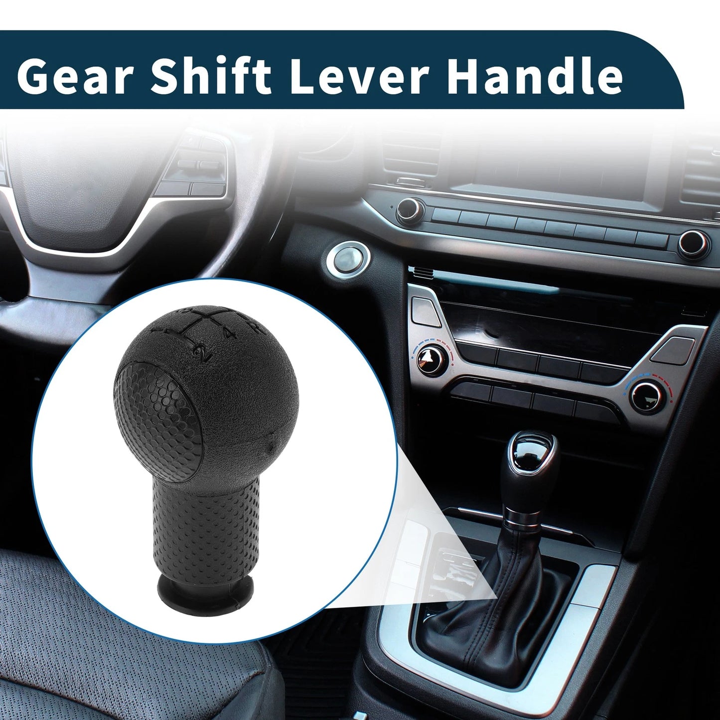 Manual Transmission Gear Shift Knob Handle for Chevy Sail Plastic (2009-2015)