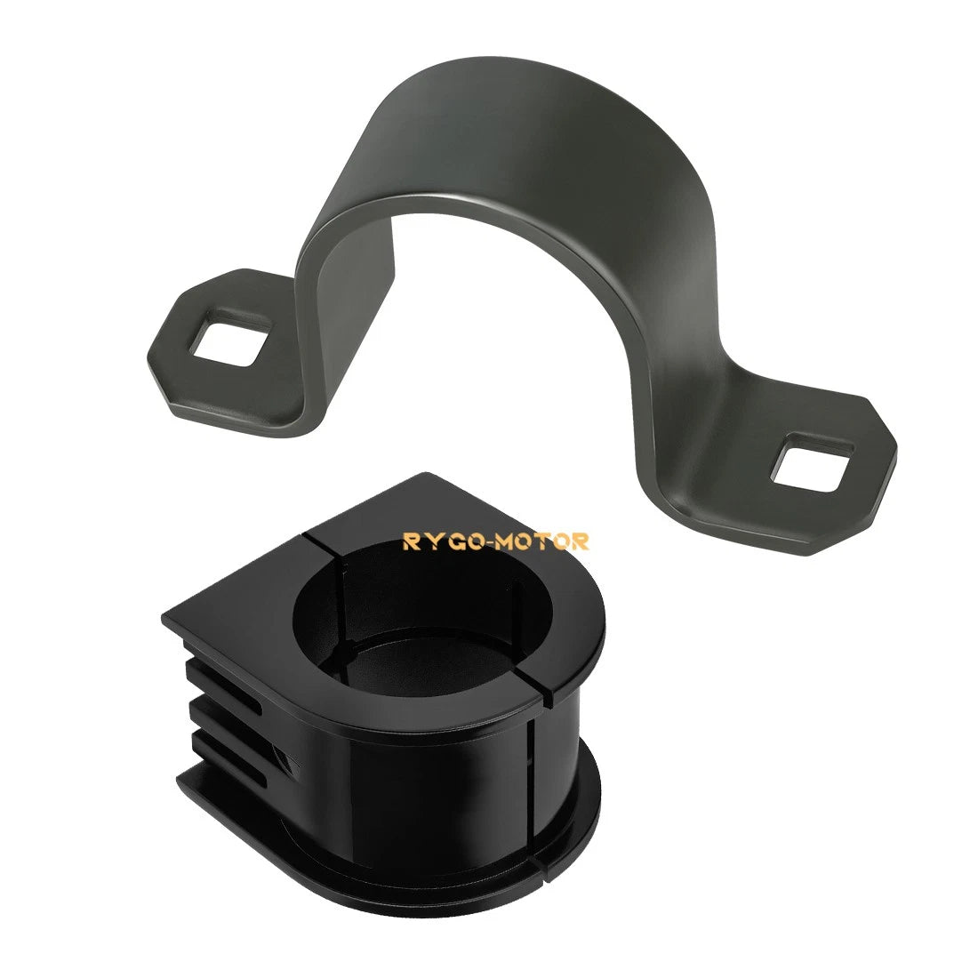 Rear Stabilizer Swaybar Bushing w/ Strap Bracket for Polaris Scrambler 1000 850