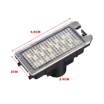 Pair / Rear License Plate Light for Jeep Grand Cherokee (2014–2020)