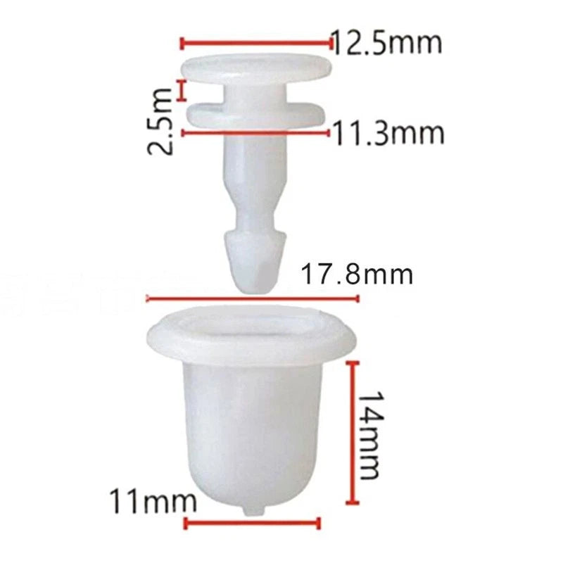 40 x Wheel Arch Clips for Nissan Frontier Pathfinder Xterra Navara