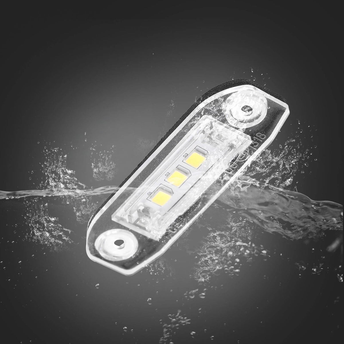 LED License Plate Lights for Volvo S80 XC90 S40 V60 XC60 S60 V70
