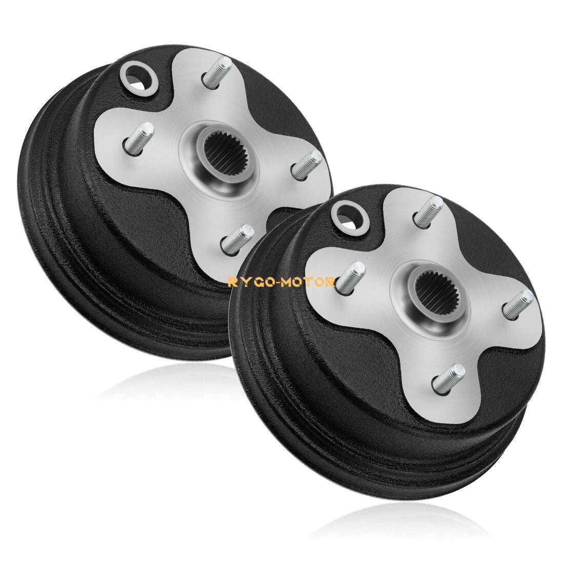 2 x Front Wheel Brake Hub for Yamaha ATV