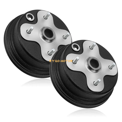 2 x Front Wheel Brake Hub for Yamaha ATV