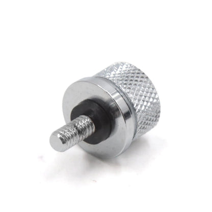 Seat Tab Bolt Screw Cap / Silver Tone for Harley Davidson