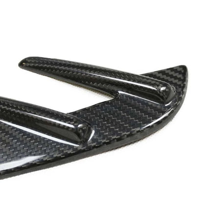 Real Carbon Fiber Side Fender Air Vent Cover Trim For BMW M3 G80 2021-2023