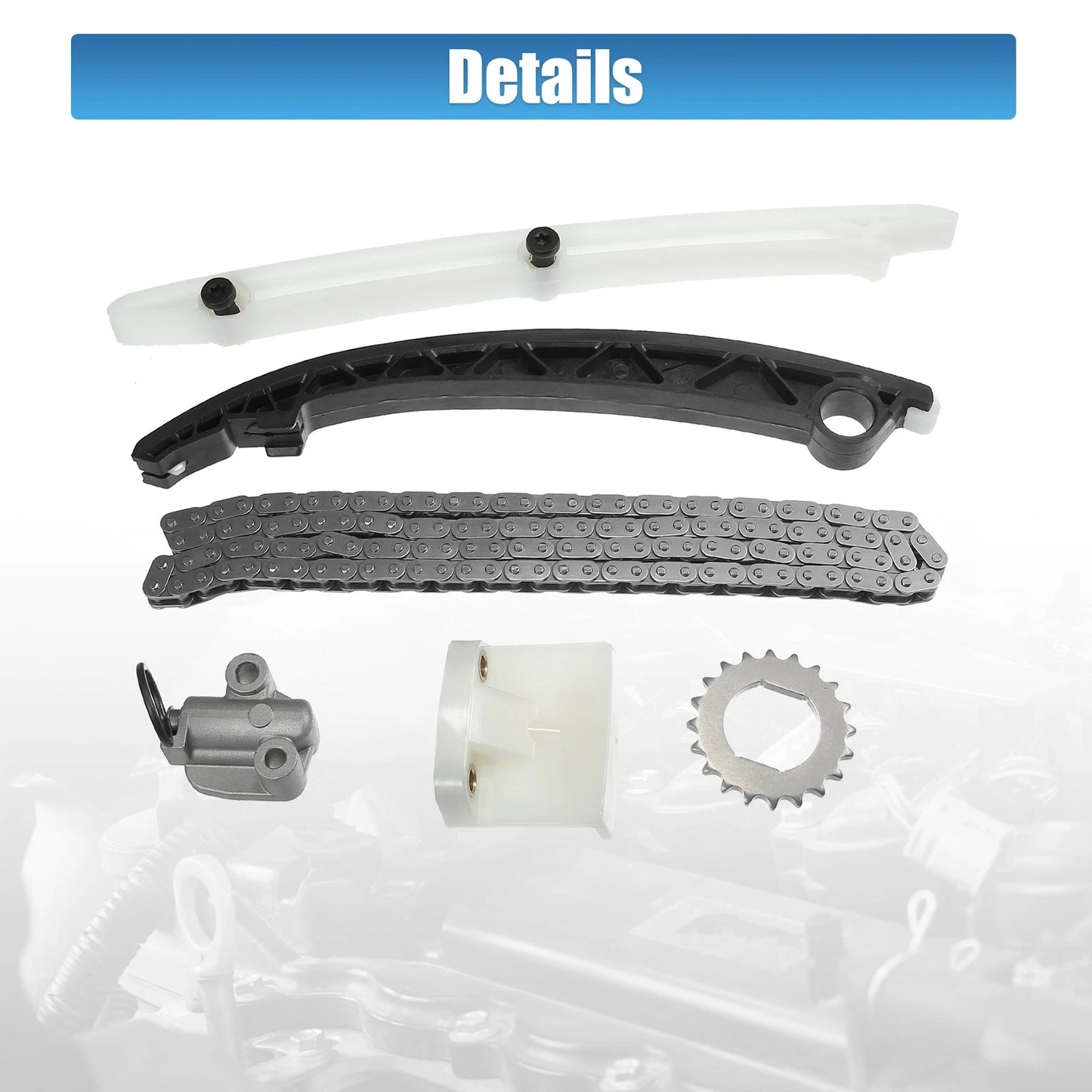 1 x Set Timing Chain Kit Metal/Plastic for Buick Encore (2013 - 2021)