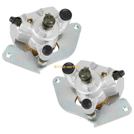 2 x Front Left Right Brake Calipers with Pads for Honda