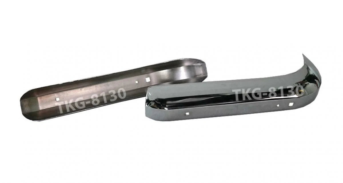 2 x Steel Rear Bumper for Nissan Datsun 520 521 620 (1968-1979)