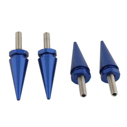 4 x Windscreen Screw Bolts Spike for Harley Touring Road Glide (1998-2025) Blue