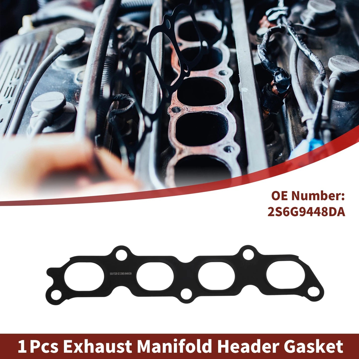 Exhaust Manifold Header Gasket for Ford Focus (2004-2020)