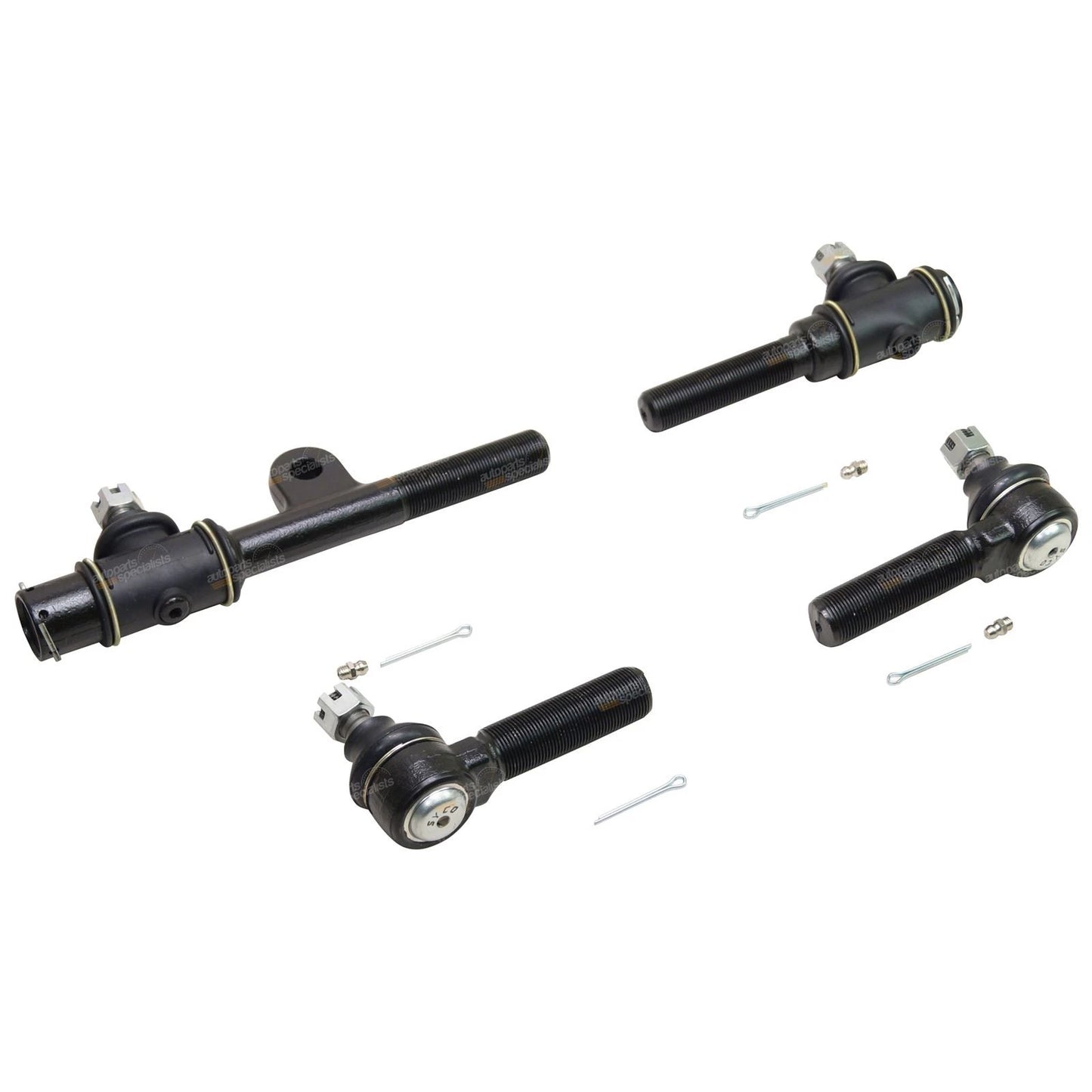 4pc / Steering Tie Rod Relay Rod End Kit for Landcrusier VDJ76 VDJ78 VDJ79 4x4 V8