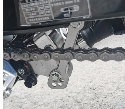 2 x Silver Rear Suspension Lowering Links Kit for HONDA CB400X CB500X (2019-2023)