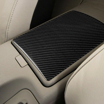 Carbon Fiber Center Console Storage Box Cover for Nissan 350Z (2003-2009)
