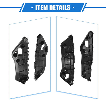 Front Bumper Brackets for Toyota RAV4 2016-2018 (2 x Covers)