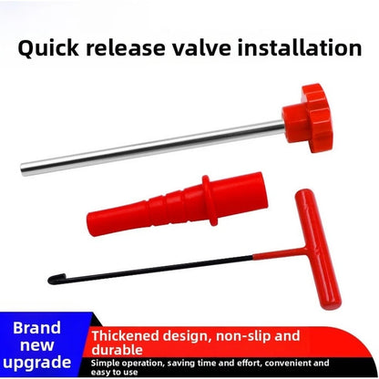 4 x Tire Valve Stem Tools for Quick Installation - No Tire Removal Needed