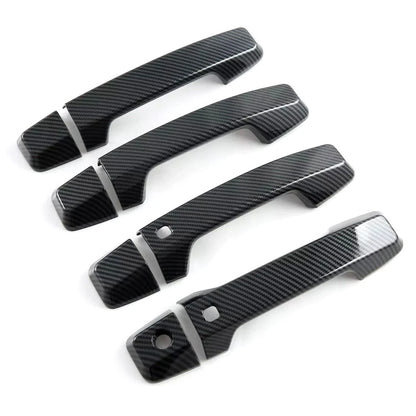 Carbon Fiber ABS Exterior Door Handle Covers for Mitsubishi Triton MV (2024)