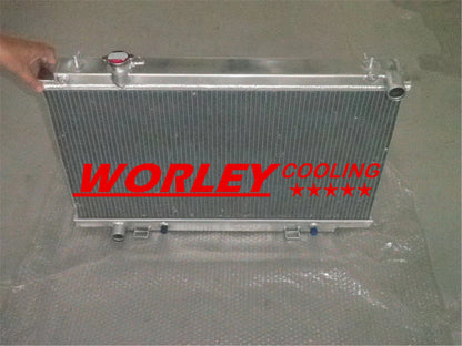Aluminum Radiator for Nissan Fairlady 350Z Z33 (2003-2006) + Fans