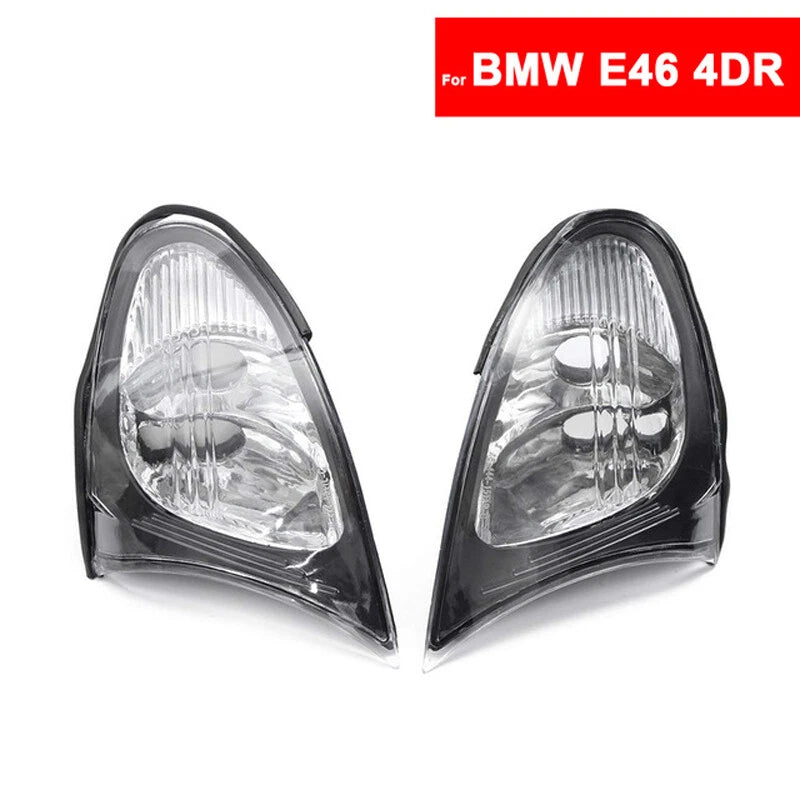 Corner Lights Brake Turn Signal Lamps for 2002-2005 BMW 3-Series E46 (2002-2005)