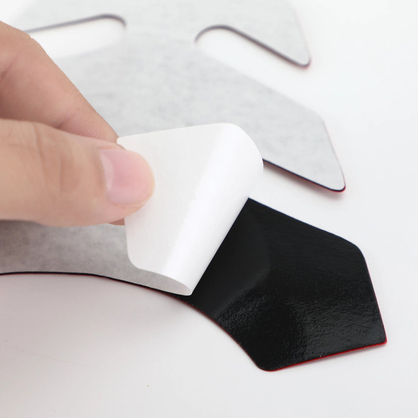 Rubber Tank Pad Gas Protector Cover for Motorcycle Bike (3F)
