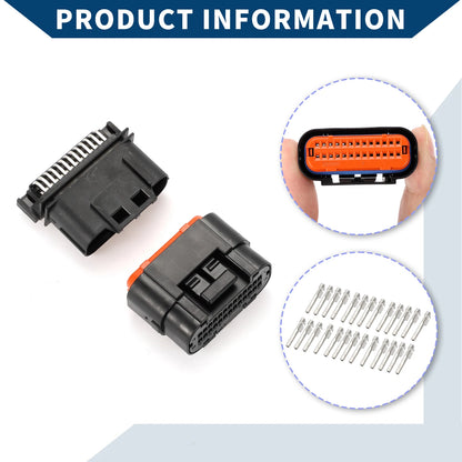 26 Pin ECU Connector Plug Set for Honda