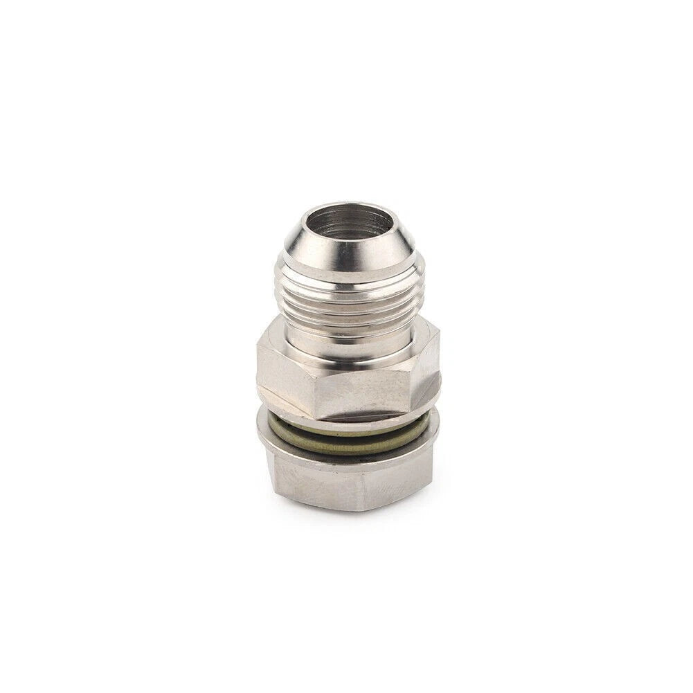 Turbo Oil Pan 10AN Drain Plug Adapter Fitting for Car (No Weld)